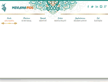 Tablet Screenshot of mevlanapide.com